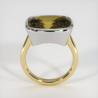 11.16 Ct. Gemstone Ring, 14K White & Yellow 3