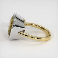 11.16 Ct. Gemstone Ring, 14K White & Yellow 4