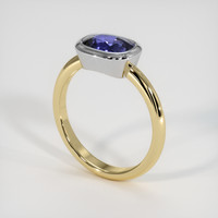 1.68 Ct. Gemstone Ring, 14K White & Yellow 2