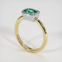 1.75 Ct. Gemstone Ring, 14K White & Yellow 2