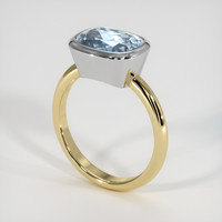 2.74 Ct. Gemstone Ring, 14K White & Yellow 2