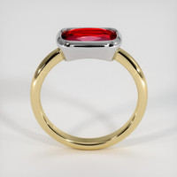 2.01 Ct. Ruby Ring, 14K White & Yellow 3