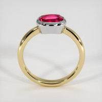 1.88 Ct. Ruby Ring, 14K White & Yellow 3