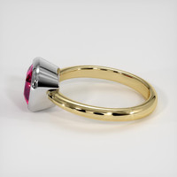 3.03 Ct. Ruby Ring, 14K White & Yellow 4