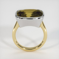 11.16 Ct. Gemstone Ring, 18K White & Yellow 3