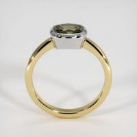 1.33 Ct. Sapphire Ring, 18K White & Yellow 3