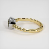 1.33 Ct. Sapphire Ring, 18K White & Yellow 4