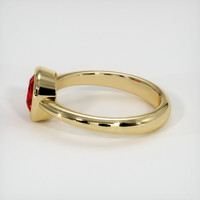 1.19 Ct. Ruby Ring, 10K Yellow Gold 4