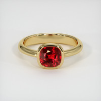 1.42 Ct. Ruby Ring, 10K Yellow Gold 1