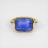 6.81 Ct. Sapphire Ring, 14K Yellow Gold 1