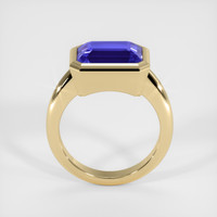5.23 Ct. Blue Sapphire Ring, 14K Yellow Gold 3