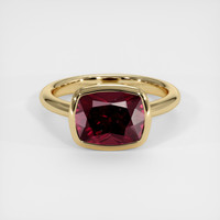 3.89 Ct. Gemstone Ring, 14K Yellow Gold 1