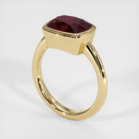 3.89 Ct. Gemstone Ring, 14K Yellow Gold 2