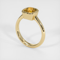 2.13 Ct. Gemstone Ring, 14K Yellow Gold 2