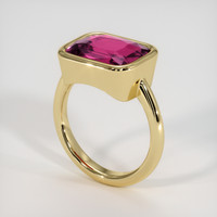 6.33 Ct. Gemstone Ring, 14K Yellow Gold 2