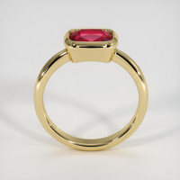 2.03 Ct. Ruby Ring, 14K Yellow Gold 3