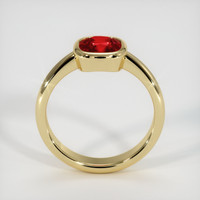 1.19 Ct. Ruby Ring, 14K Yellow Gold 3