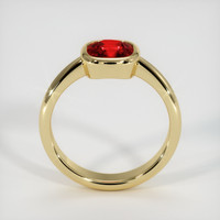 1.04 Ct. Ruby Ring, 14K Yellow Gold 3