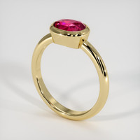 1.88 Ct. Ruby Ring, 14K Yellow Gold 2