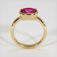 3.03 Ct. Ruby Ring, 14K Yellow Gold 3