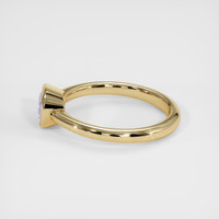 0.72 Ct. Purple Sapphire Ring, 14K Yellow Gold 4