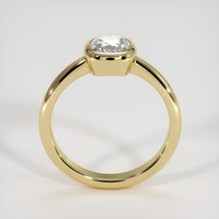 1.05 Ct. White Sapphire Ring, 14K Yellow Gold 3