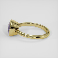 2.76 Ct. Purple Sapphire Ring, 14K Yellow Gold 4