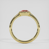 2.02 Ct. Padparadscha Sapphire Ring, 14K Yellow Gold 3