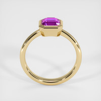 1.57 Ct. Pinkish Purple Sapphire Ring, 14K Yellow Gold 3