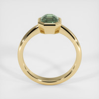 1.54 Ct. Green Sapphire Ring, 14K Yellow Gold 3