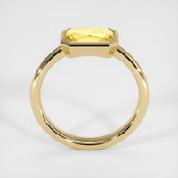1.29 Ct. Yellow Sapphire Ring, 14K Yellow Gold 3
