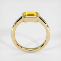 1.53 Ct. Yellow Sapphire Ring, 14K Yellow Gold 3