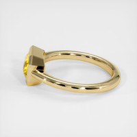 1.53 Ct. Yellow Sapphire Ring, 14K Yellow Gold 4