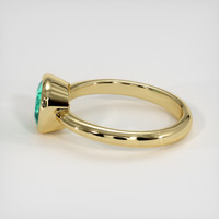 1.55 Ct. Emerald Ring, 18K Yellow Gold 4