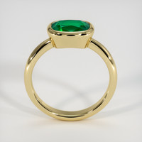 1.80 Ct. Emerald Ring, 18K Yellow Gold 3