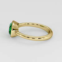 1.84 Ct. Emerald Ring, 18K Yellow Gold 4