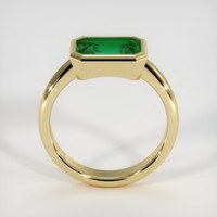 Men's Emerald Ring 1.53 Ct. 18K Yellow Gold Preview