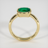 1.89 Ct. Emerald Ring, 18K Yellow Gold 3