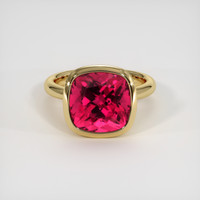 6.87 Ct. Gemstone Ring, 18K Yellow Gold 1