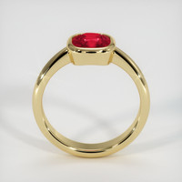 1.54 Ct. Ruby Ring, 18K Yellow Gold 3