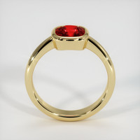 1.04 Ct. Ruby Ring, 18K Yellow Gold 3