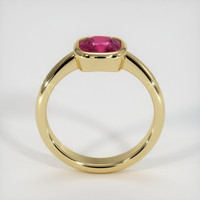 1.41 Ct. Ruby Ring, 18K Yellow Gold 3