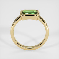 1.52 Ct. Green Sapphire Ring, 18K Yellow Gold 3