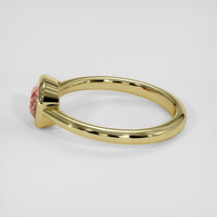 2.02 Ct. Padparadscha Sapphire Ring, 18K Yellow Gold 4