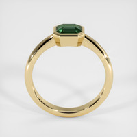 1.79 Ct. Bluish Green Sapphire Ring, 18K Yellow Gold 3