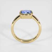 1.61 Ct. Blue Sapphire Ring, 18K Yellow Gold 3