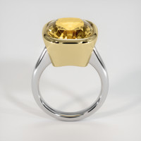 8.80 Ct. Gemstone Ring, 14K Yellow & White 3