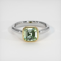 2.20 Ct. Gemstone Ring, 14K Yellow & White 1