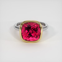 6.87 Ct. Gemstone Ring, 14K Yellow & White 1