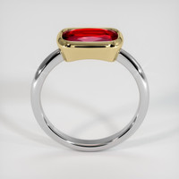 2.01 Ct. Ruby Ring, 14K Yellow & White 3